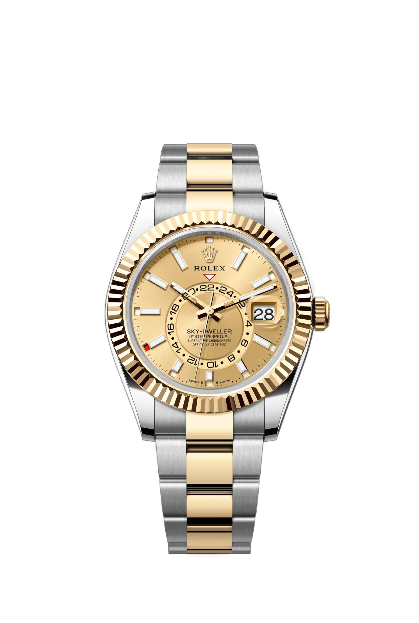 Rolex Sky-Dweller Oyster, 42 mm, Oystersteel and yellow gold