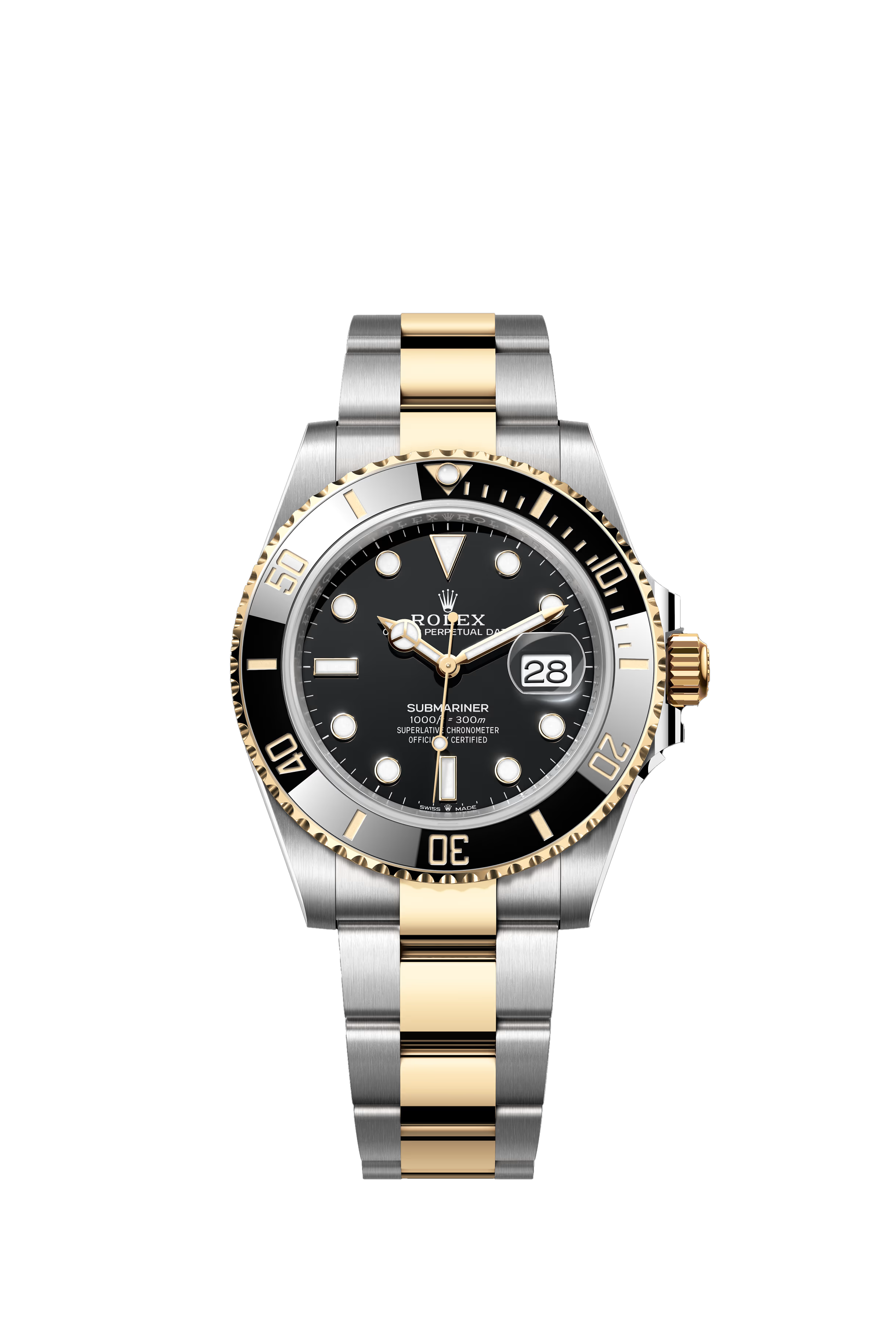 Rolex Submariner Date Oyster, 41 mm, Oystersteel and yellow gold Reference 126613LN