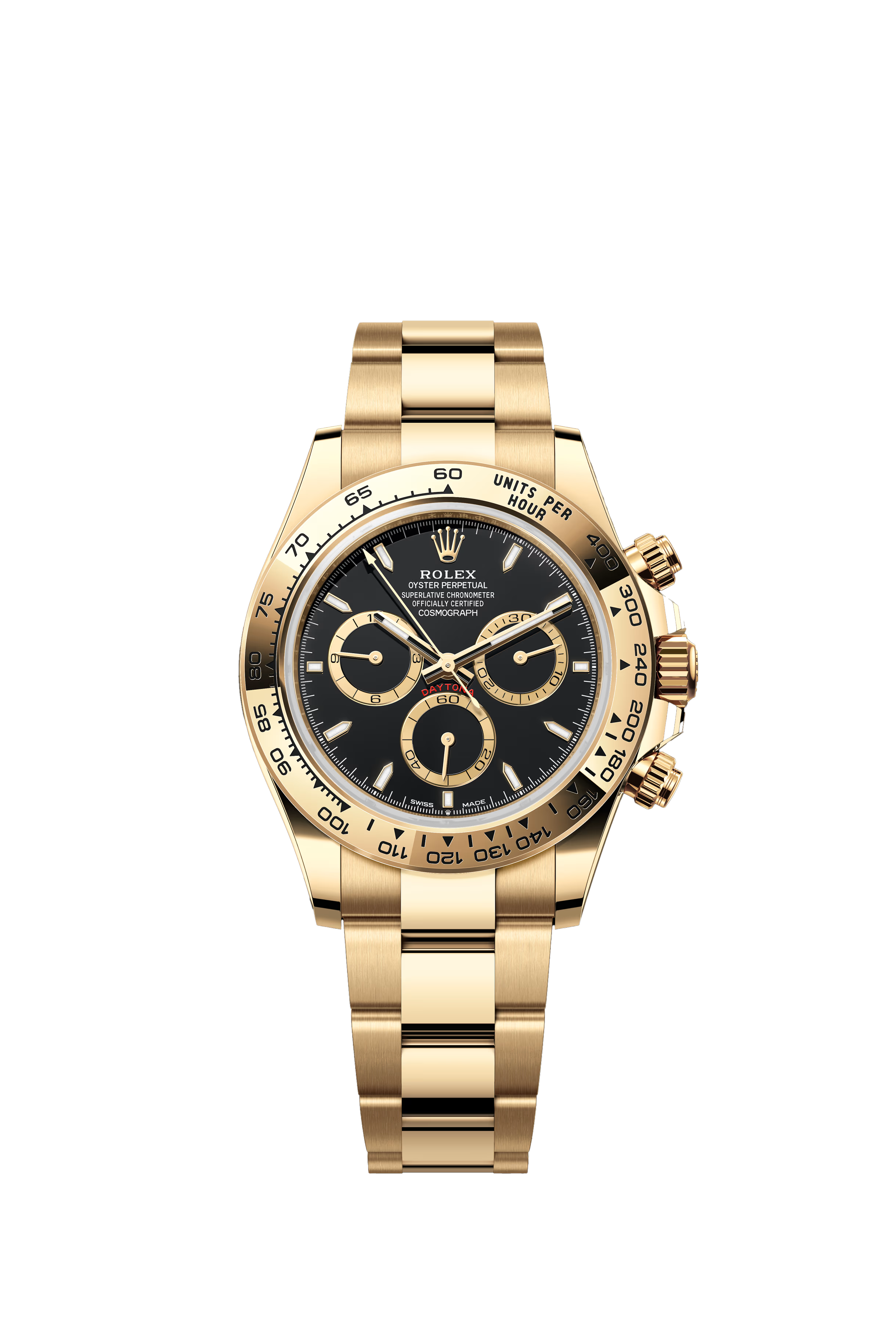 Rolex Cosmograph Daytona Oyster, 40 mm, yellow gold Reference 126508