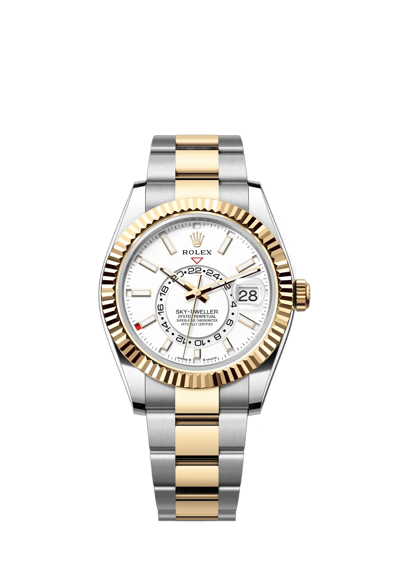 Rolex Sky-Dweller Oyster, 42 mm, Oystersteel and yellow gold