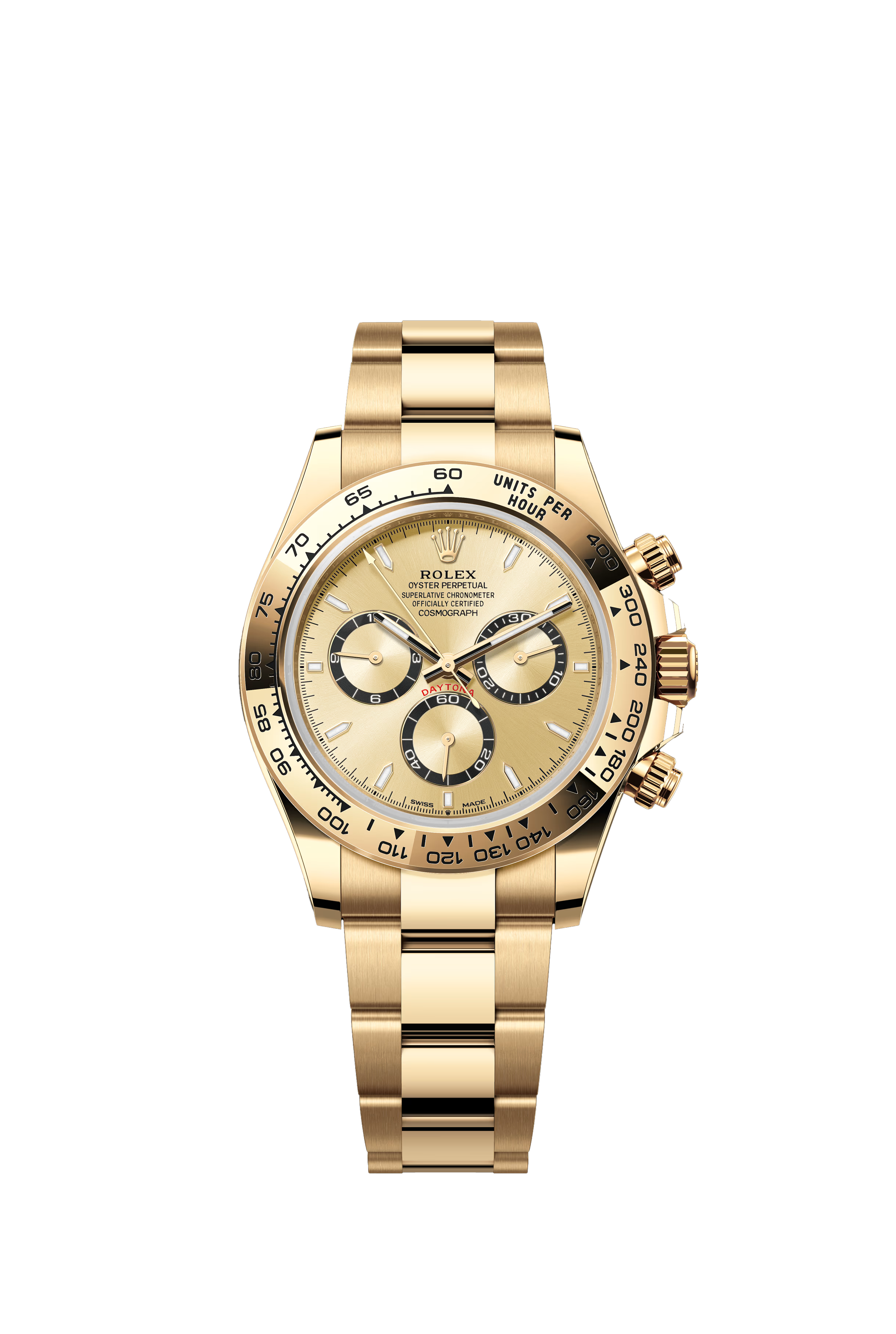 Rolex Cosmograph Daytona Oyster, 40 mm, yellow gold Reference 126508