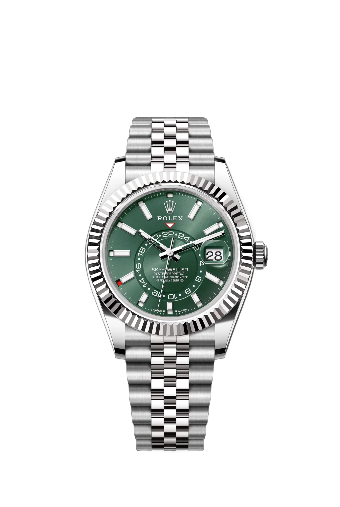 Rolex Sky-Dweller Oyster, 42 mm, Oystersteel and white gold