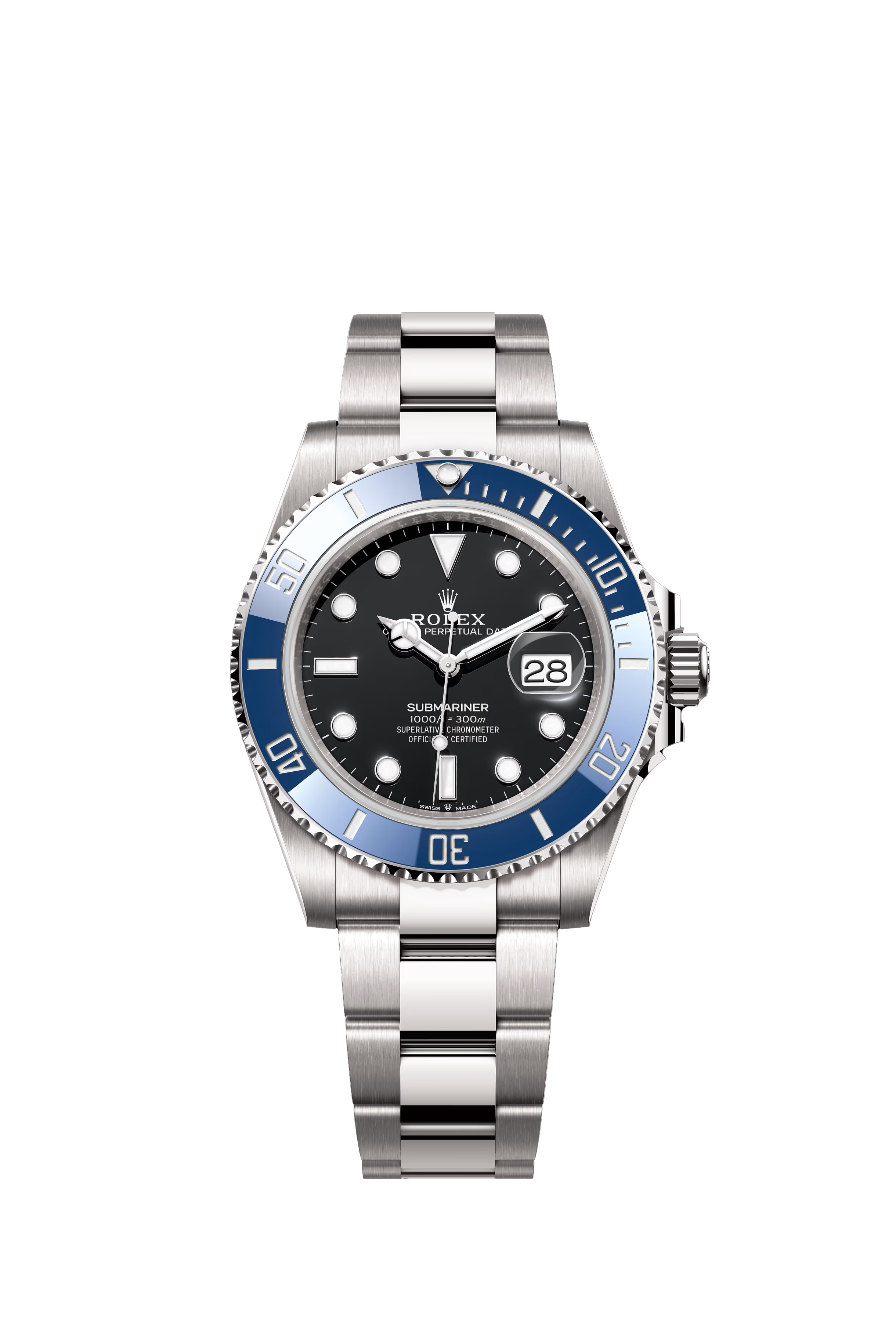 Rolex Submariner Date Oyster, 41 mm, white gold Reference 126619LB