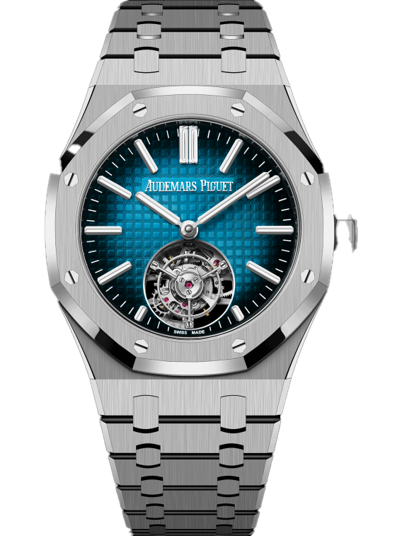 Audemars Piguet ROYAL OAK SELFWINDING FLYING TOURBILLON LIMITED EDITION OF 50 Ref. 26730TI.OO.1320TI.04 Price on Request