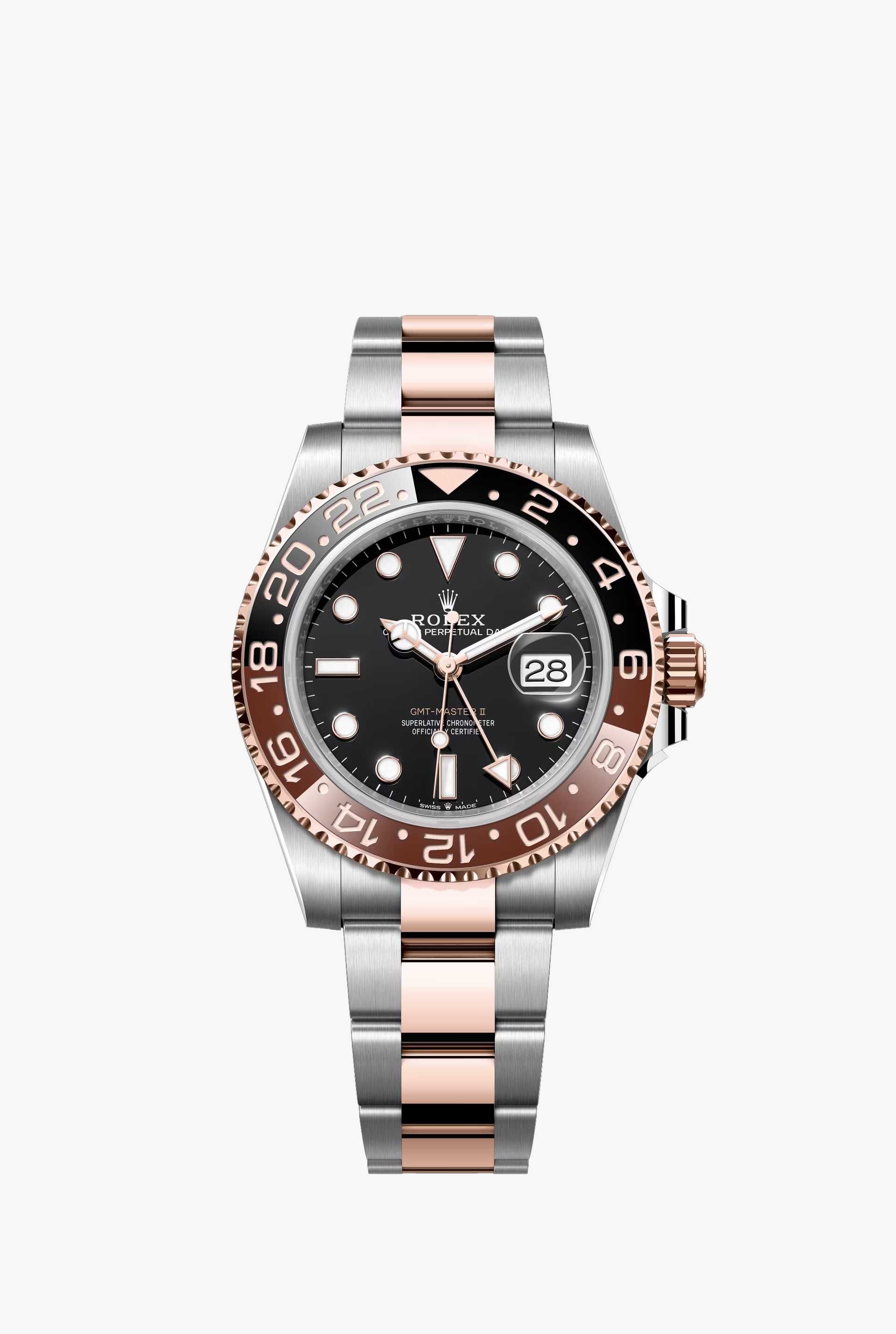 Rolex,GMT-Masterl Oyster,40 mm,Oystersteeland Everose gold Reference 126711CHNR